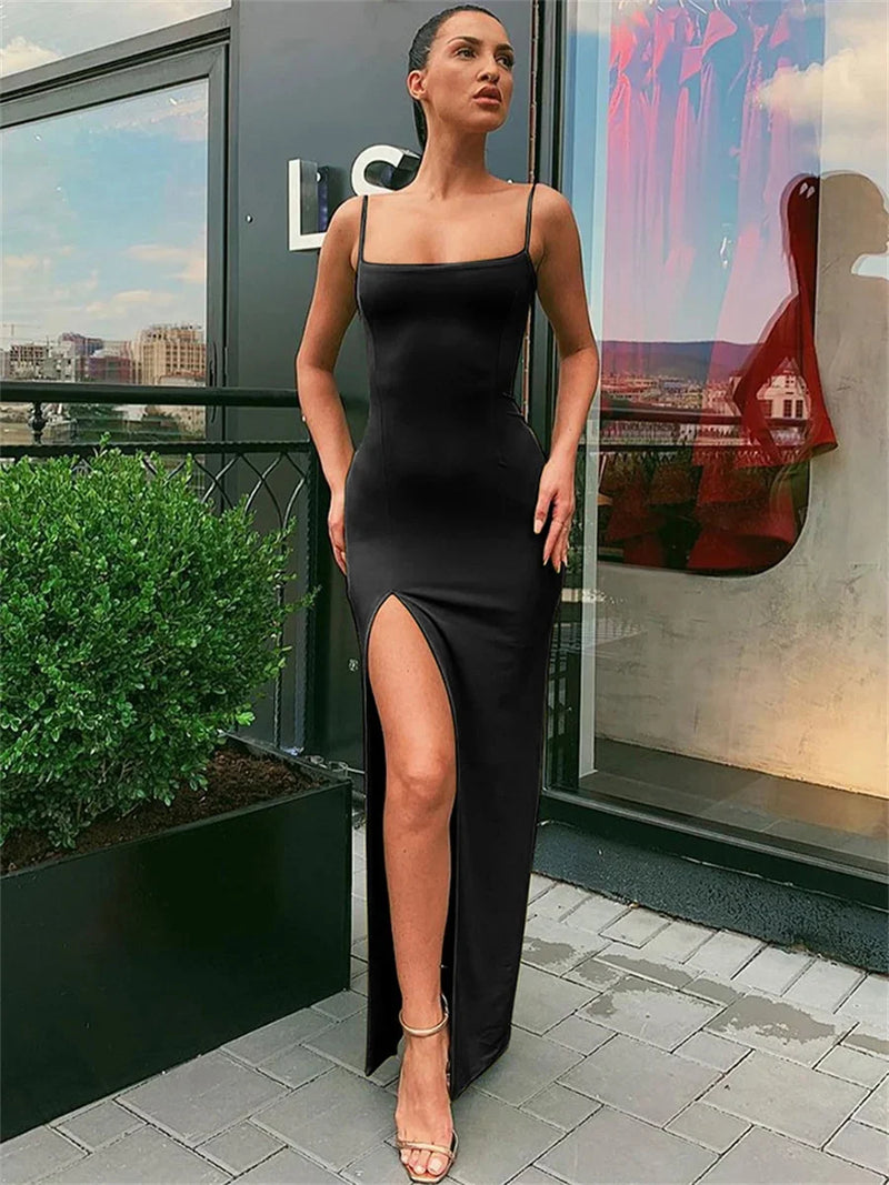 Vestido Bodycon Sexy de Verão - Seu charme e sua elegância ainda mais ressaltadas em um vestido poderoso